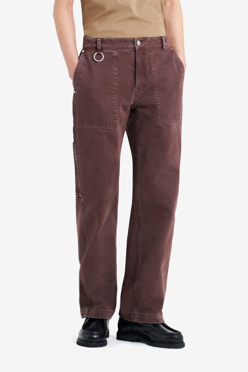 REGULAR CARPENTER PANT BROWN BROWN 3