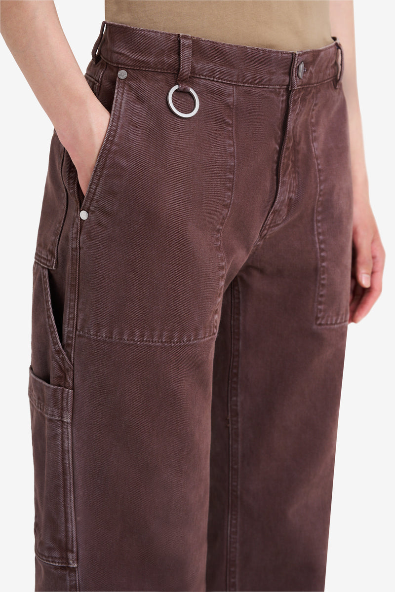 REGULAR CARPENTER PANT BROWN BROWN 4