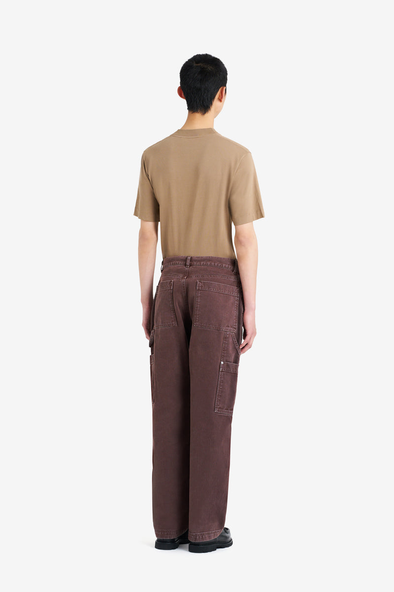REGULAR CARPENTER PANT BROWN BROWN 5