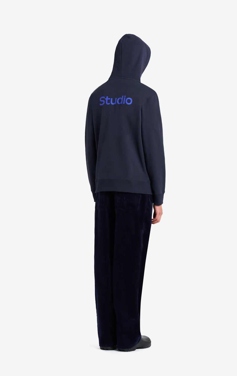 ETUDES STUDIO CDR LOOSE 5 POCKETS PANT NAVY 4