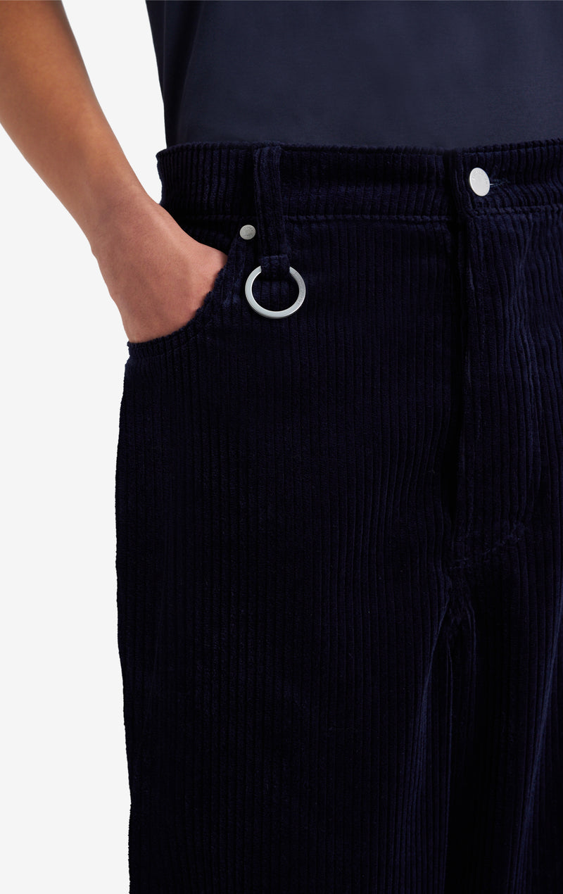 ETUDES STUDIO CDR LOOSE 5 POCKETS PANT NAVY 5