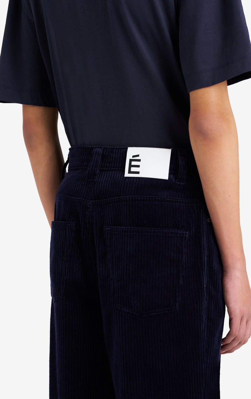 ETUDES STUDIO CDR LOOSE 5 POCKETS PANT NAVY 6