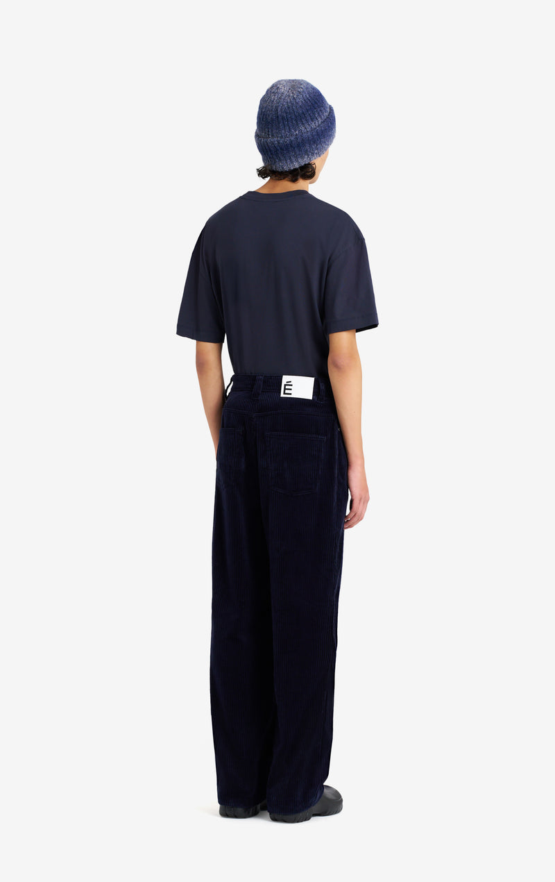 ETUDES STUDIO CDR LOOSE 5 POCKETS PANT NAVY 9