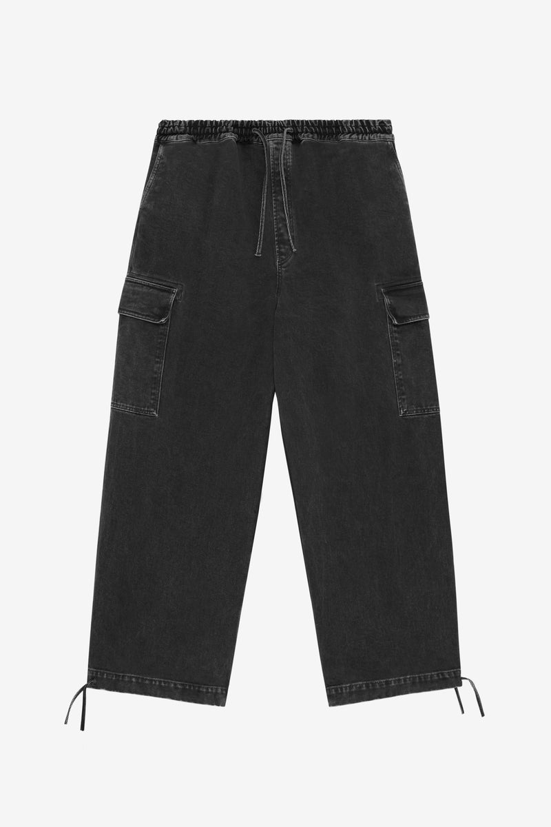 LOOSE CARGO PANT BLACK NOIR 1