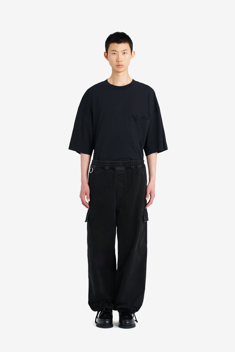 LOOSE CARGO PANT BLACK NOIR 2