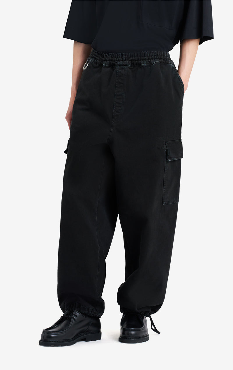 PANTALON CARGO AMPLE ETUDES STUDIO NOIR 3
