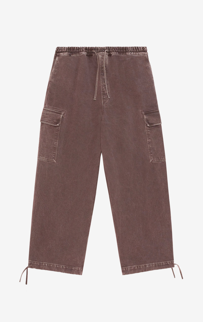 ETUDES STUDIO PANTALON CARGO AMPLE DK MARRON 1