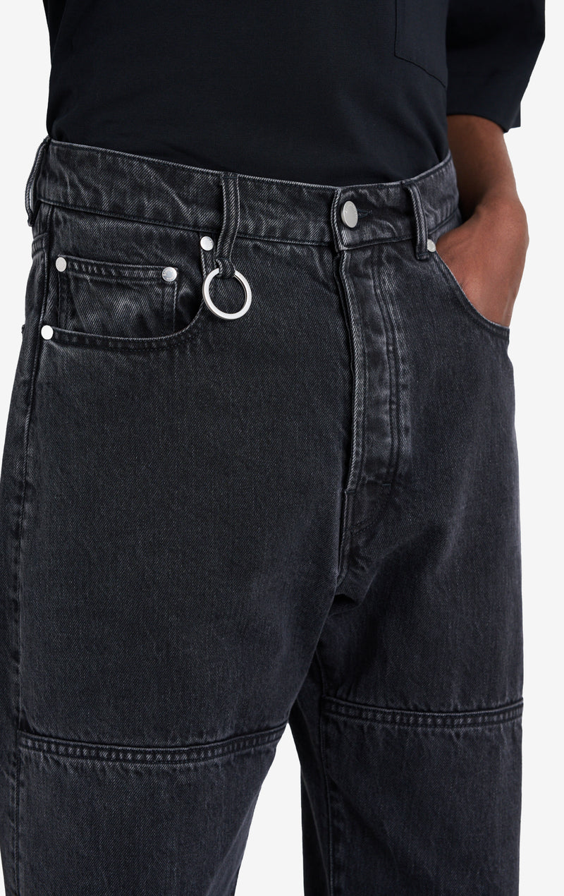 ETUDES STUDIO REGULAR JEANS PANT BLACK 4
