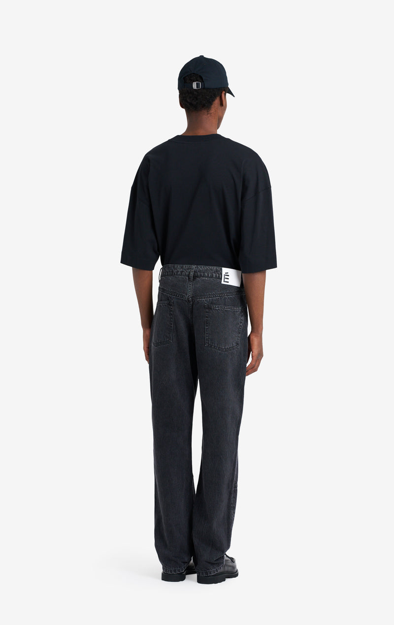 ETUDES STUDIO REGULAR JEANS PANT BLACK 5