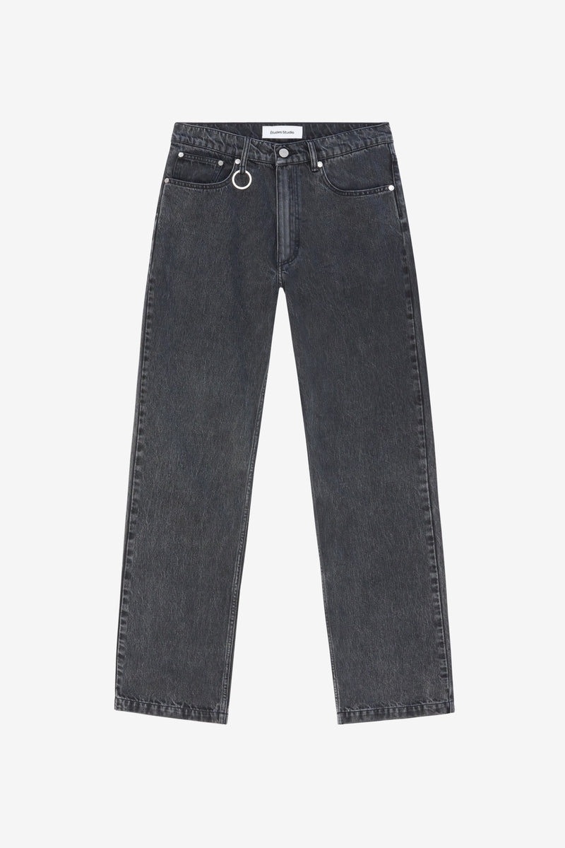 STRAIGHT JEANS PANT BLACK BLACK 1