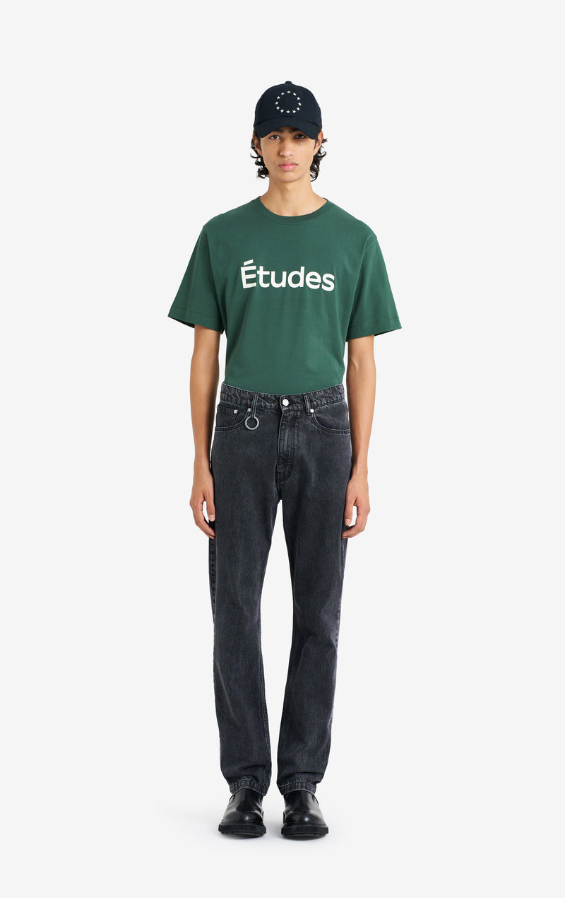 ETUDES STUDIO STRAIGHT JEANS PANT BLACK 2