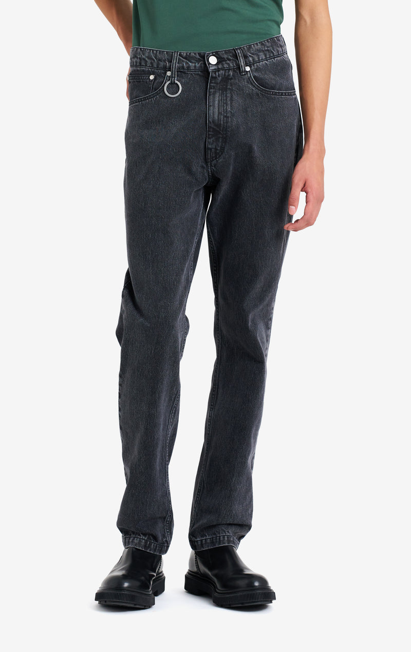 ETUDES STUDIO STRAIGHT JEANS PANT BLACK 3