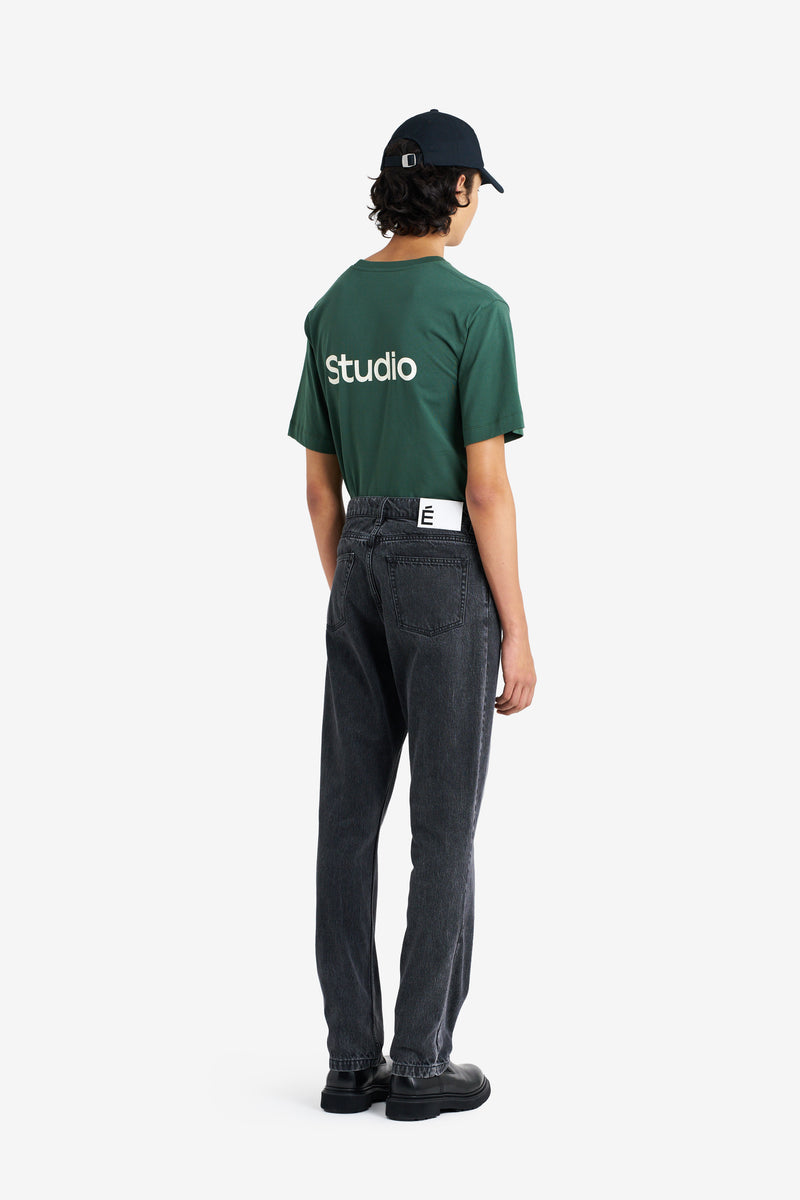 STRAIGHT JEANS PANT BLACK BLACK 5