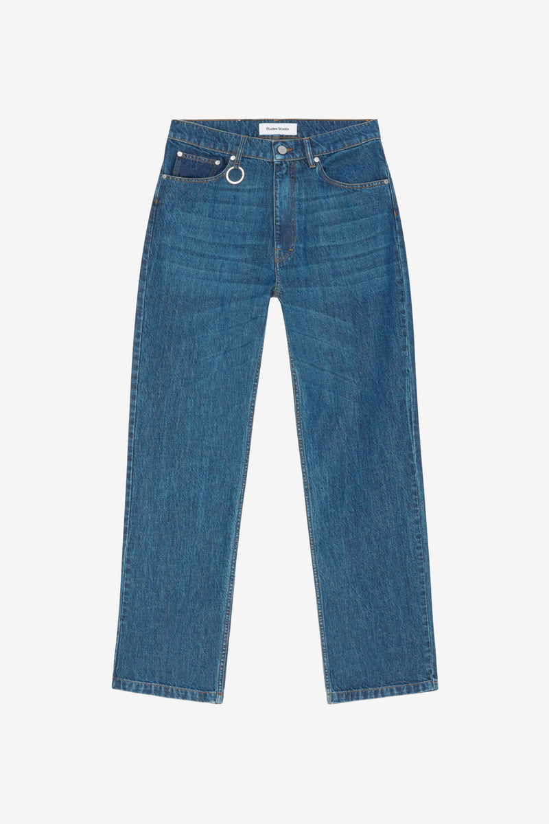 STRAIGHT JEANS PANT BLUE BLUE 1
