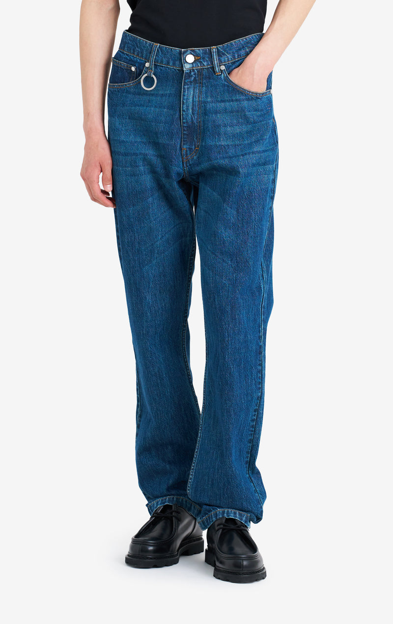 ETUDES STUDIO STRAIGHT JEANS PANT BLUE 3