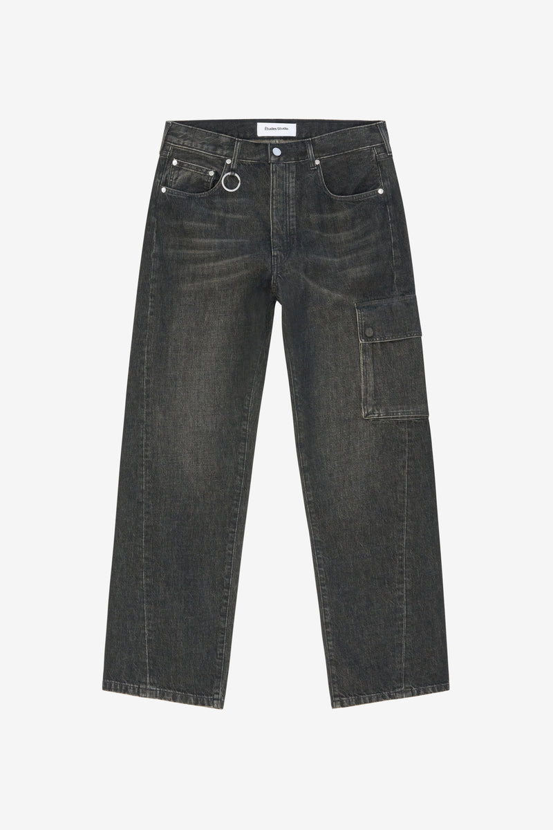 JEANS SIDE POCKET BLACK NOIR 1