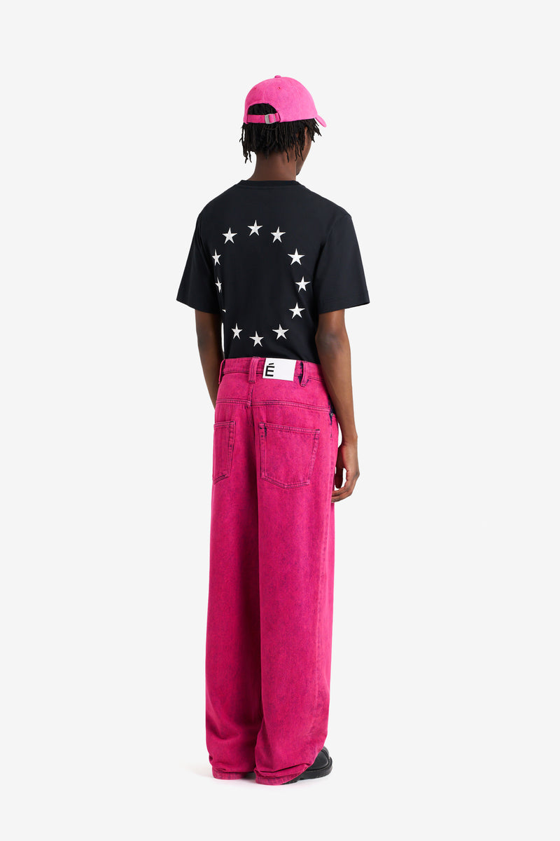 LOOSE JEANS PANT PINK FUCHSIA 5