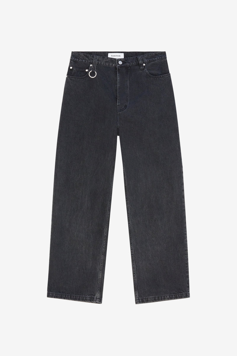 LOOSE JEANS PANT BLACK BLACK 1