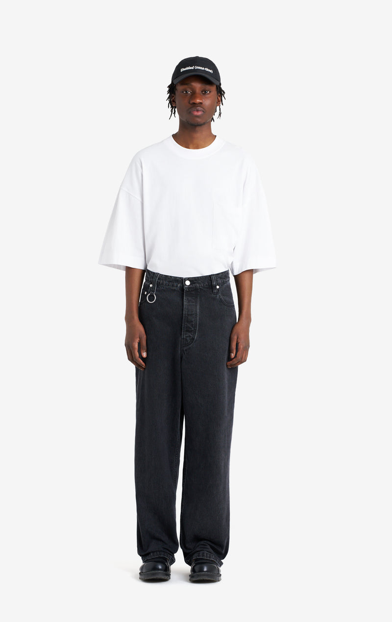 ETUDES STUDIO PANTALON JEANS AMPLE NOIR 2