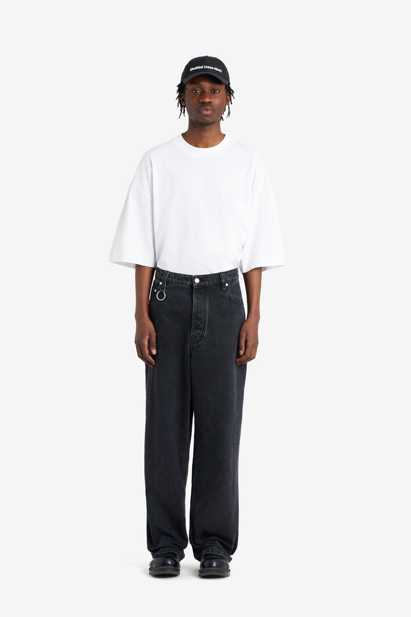 LOOSE JEANS PANT BLACK BLACK 2