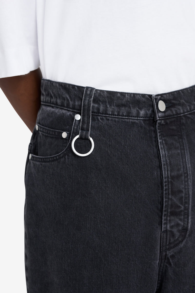 LOOSE JEANS PANT BLACK BLACK 4