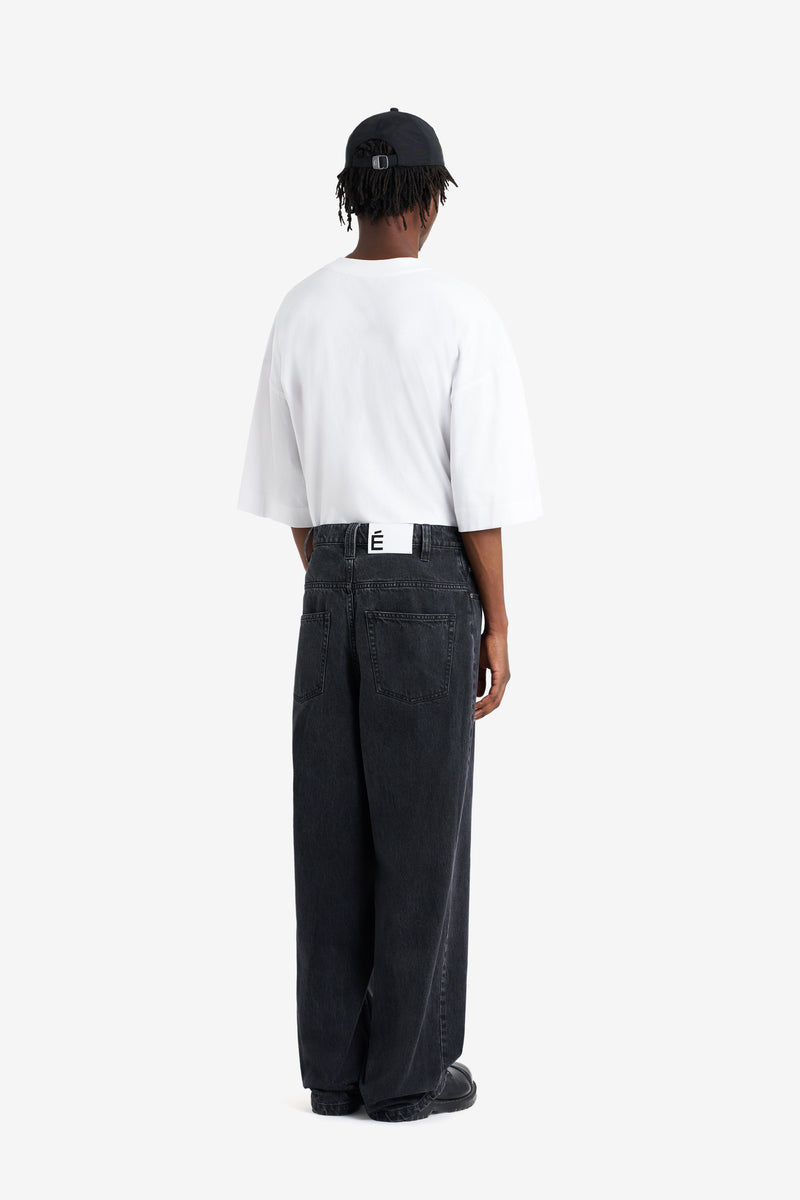 LOOSE JEANS PANT BLACK BLACK 6