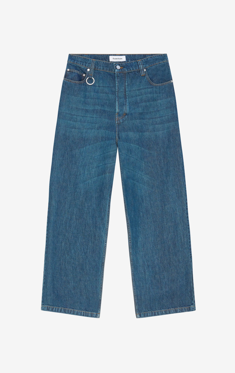 ETUDES STUDIO LOOSE JEANS PANT BLUE 1