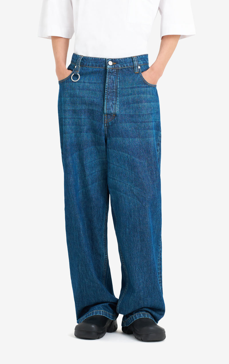 ETUDES STUDIO LOOSE JEANS PANT BLUE 3