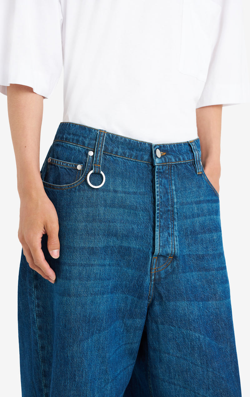 ETUDES STUDIO LOOSE JEANS PANT BLUE 4