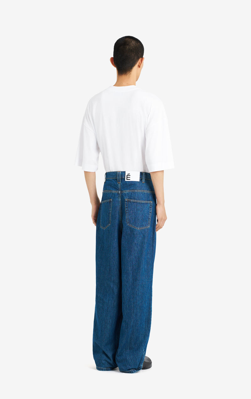 ETUDES STUDIO LOOSE JEANS PANT BLUE 5