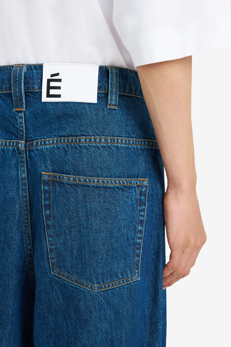 LOOSE JEANS PANT BLUE BLUE 6