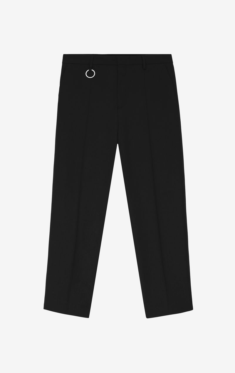 ETUDES STUDIO PANTALON DE COSTUME CAROTTE NOIR 1
