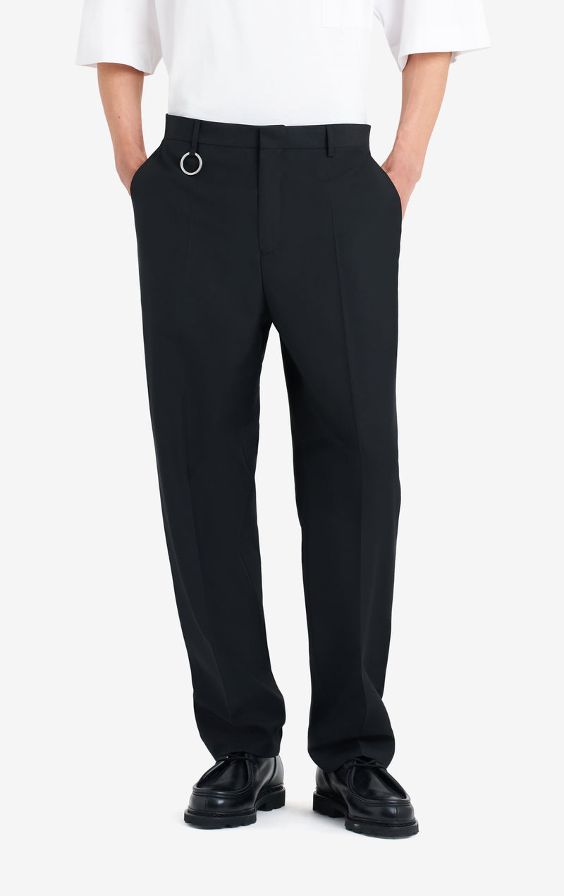 ETUDES STUDIO PANTALON DE COSTUME CAROTTE NOIR 3