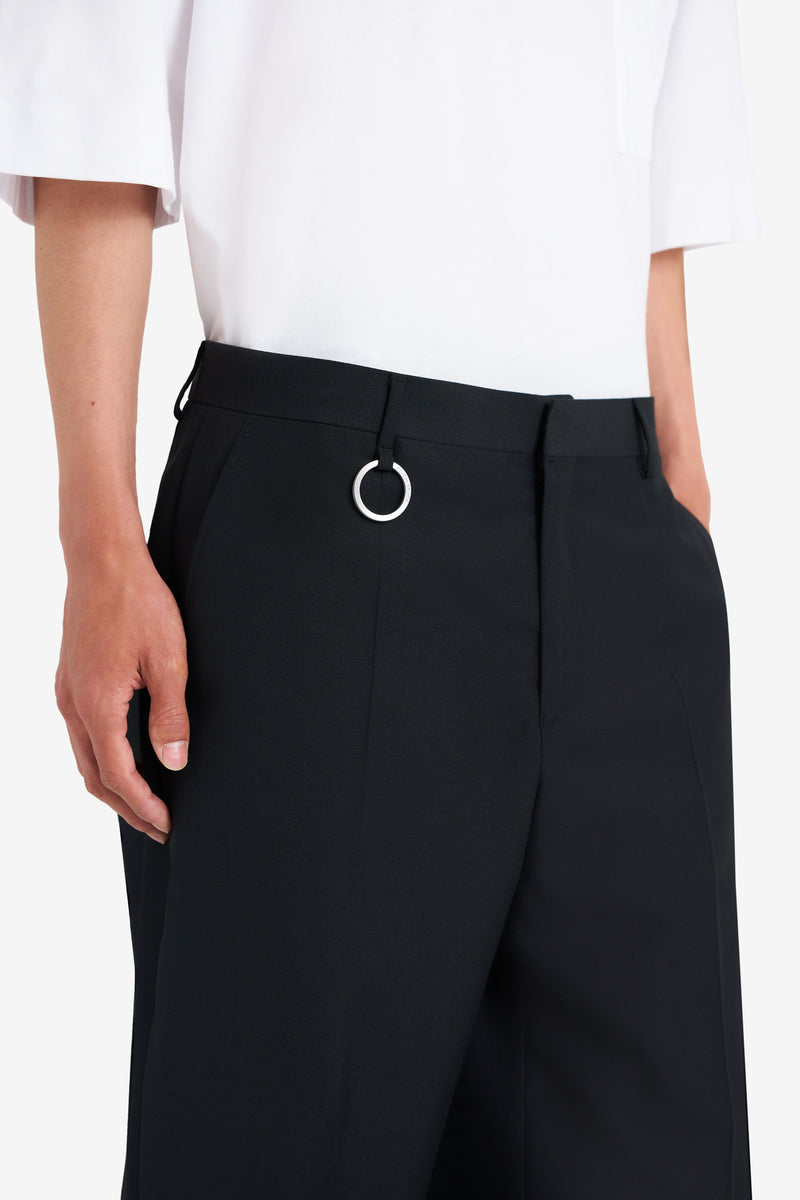 CARROT SUIT PANT BLACK NOIR 4