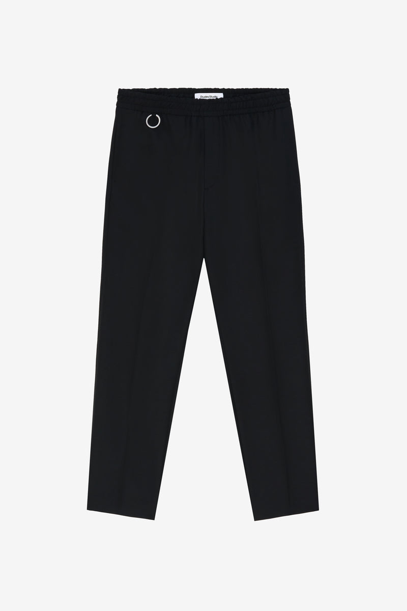 WAISTBAND SUIT PANT BLACK BLACK 1
