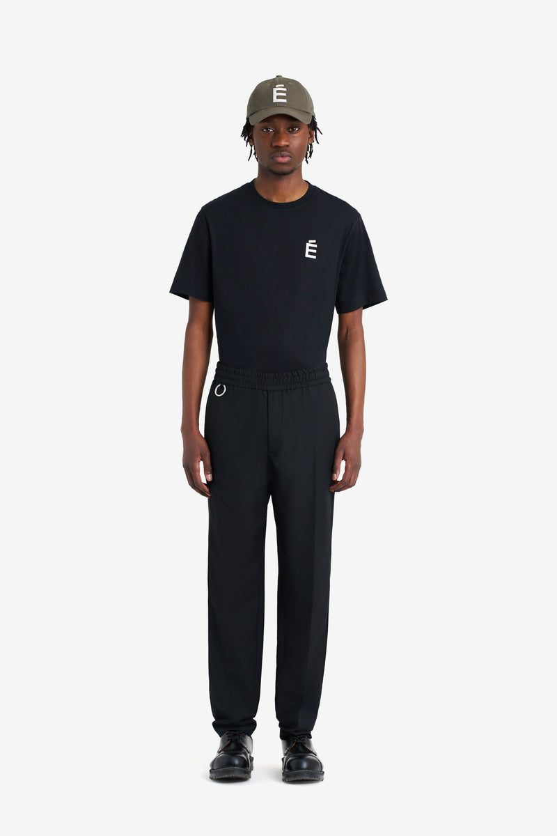 WAISTBAND SUIT PANT BLACK BLACK 3