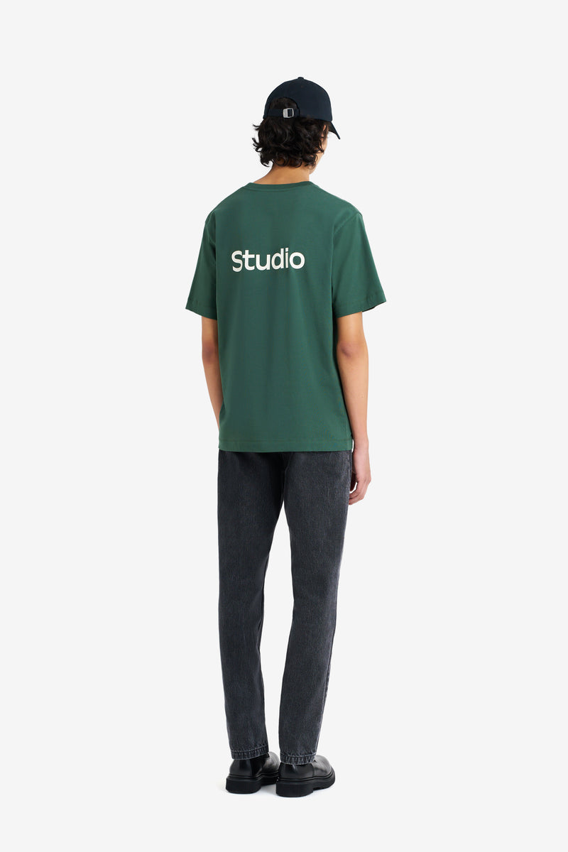 Études Studio - REGULAR TEE SHIRT ÉTUDES GREEN | Études Studio  