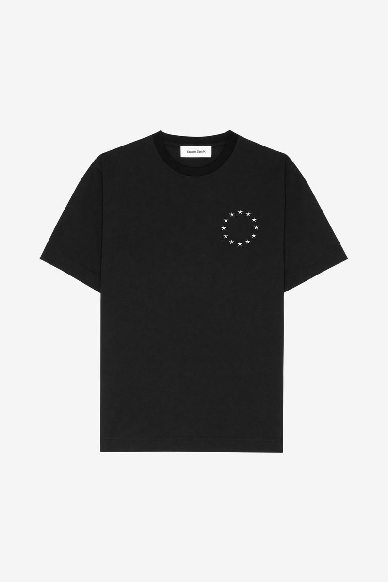 REGULAR TEE SHIRT EUROPA BACK BLACK  1