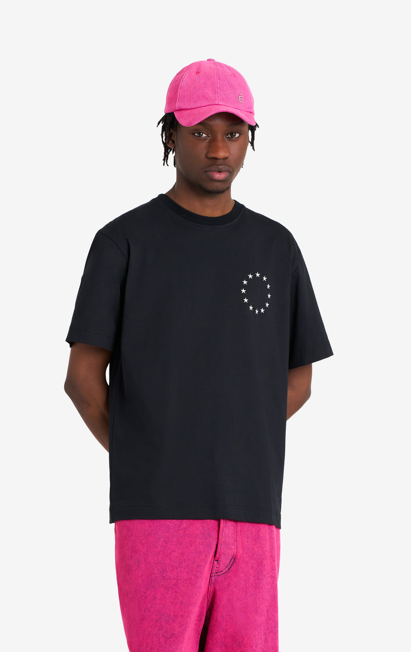 ETUDES STUDIO REGULAR TEE SHIRT EU BACK BLACK 3