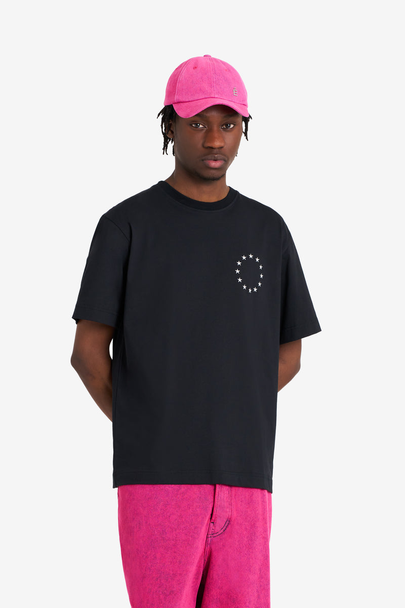 REGULAR TEE SHIRT EUROPA BACK BLACK  3