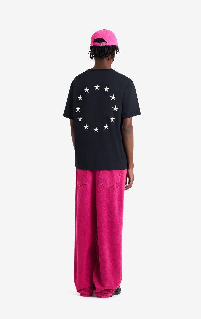ETUDES STUDIO REGULAR TEE SHIRT EU BACK BLACK 4