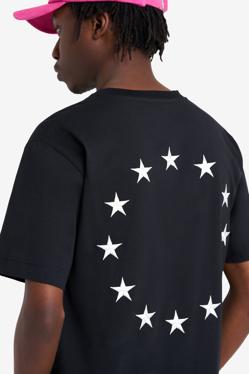 REGULAR TEE SHIRT EUROPA BACK BLACK  5