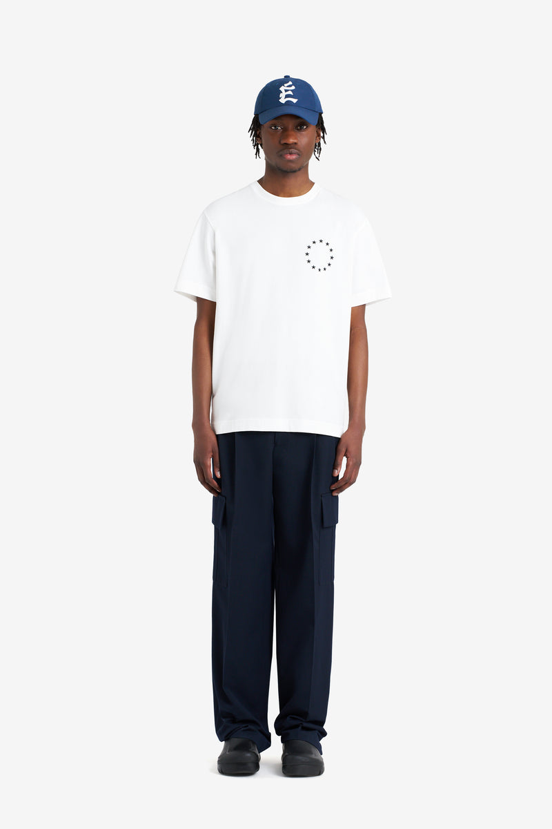 REGULAR TEE SHIRT EUROPA BACK WHITE WHITE 2