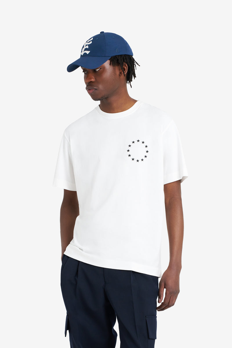 REGULAR TEE SHIRT EUROPA BACK WHITE WHITE 3