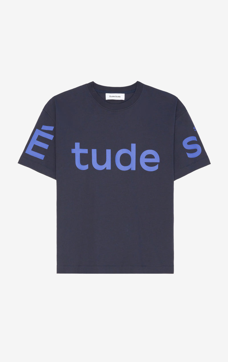 RELAX TEE SHIRT BIG ETUDES STUDIO NAVY 1