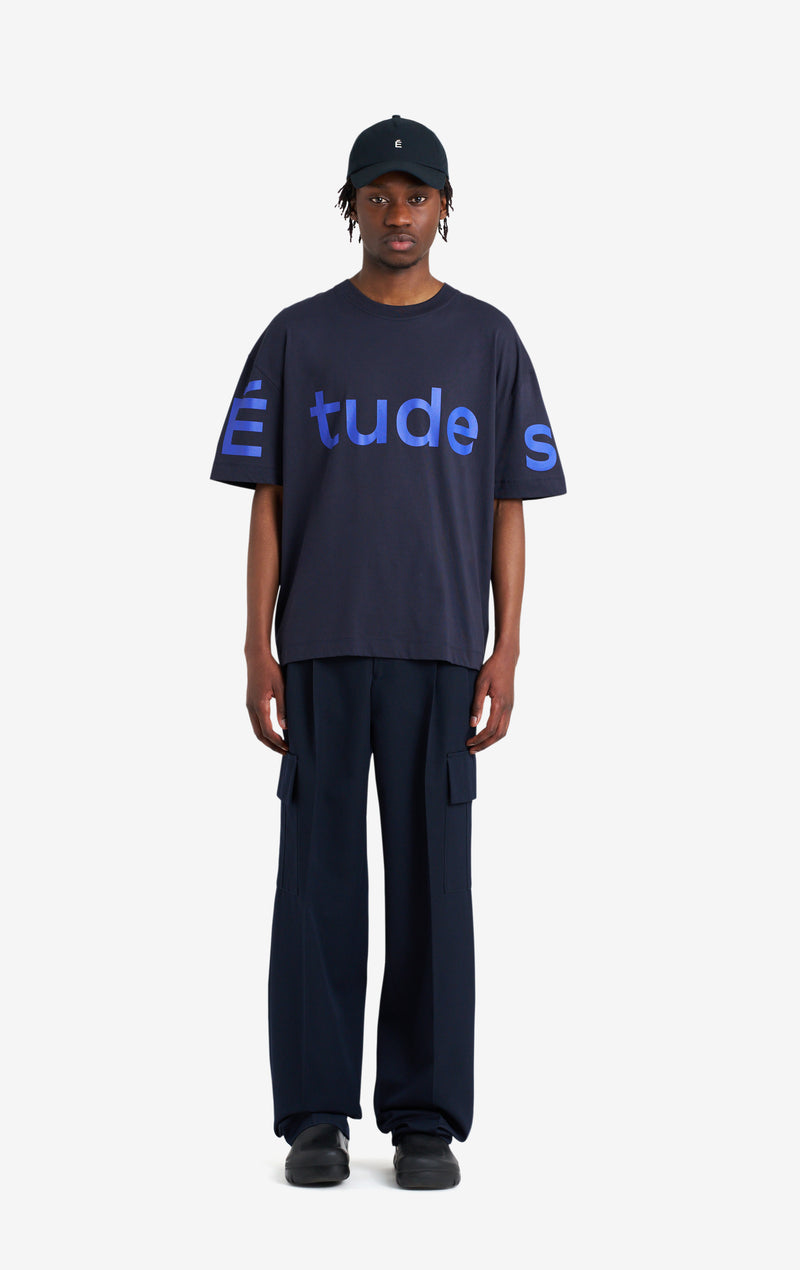 RELAX TEE SHIRT BIG ETUDES STUDIO NAVY 2