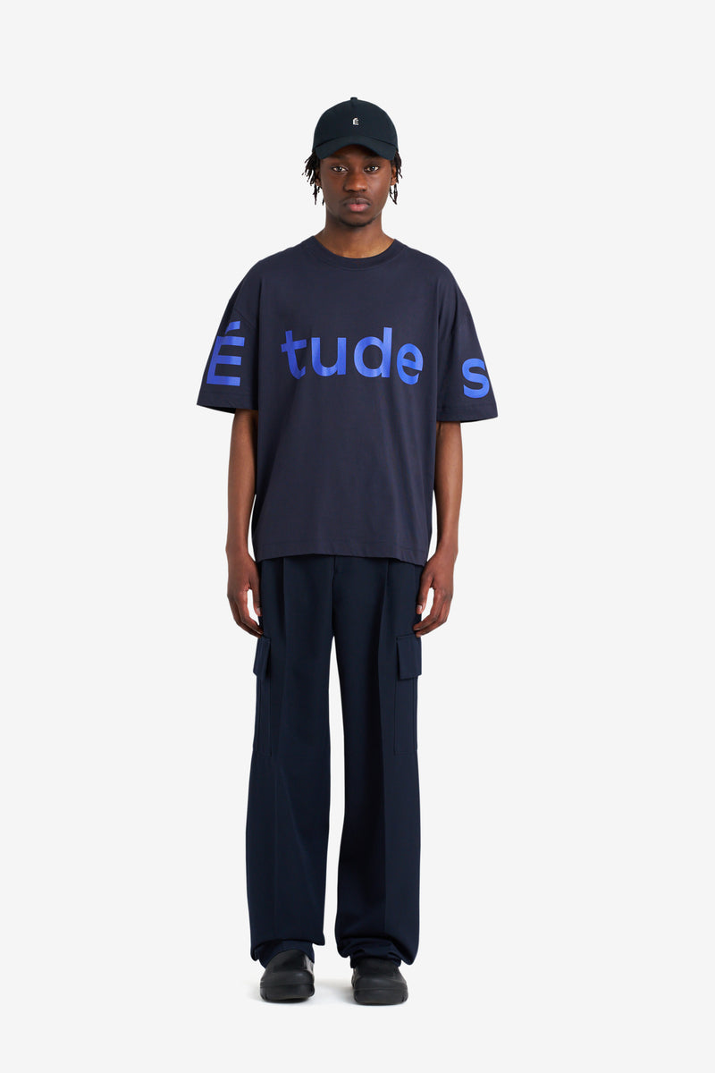 RELAX TEE SHIRT BIG ÉTUDES NAVY NAVY 2