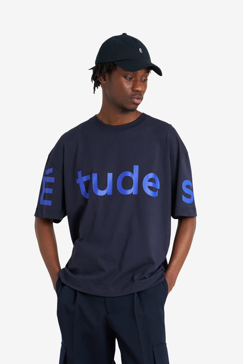 RELAX TEE SHIRT BIG ÉTUDES NAVY NAVY 3