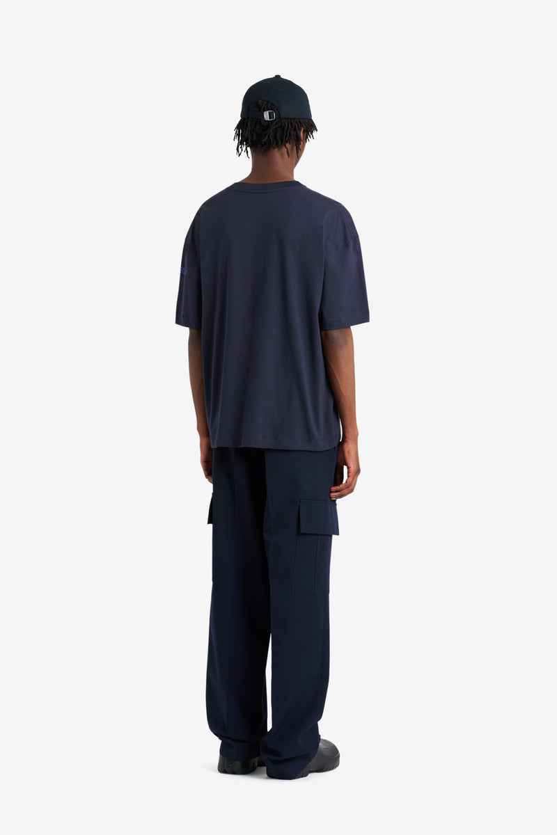 RELAX TEE SHIRT BIG ÉTUDES NAVY NAVY 4