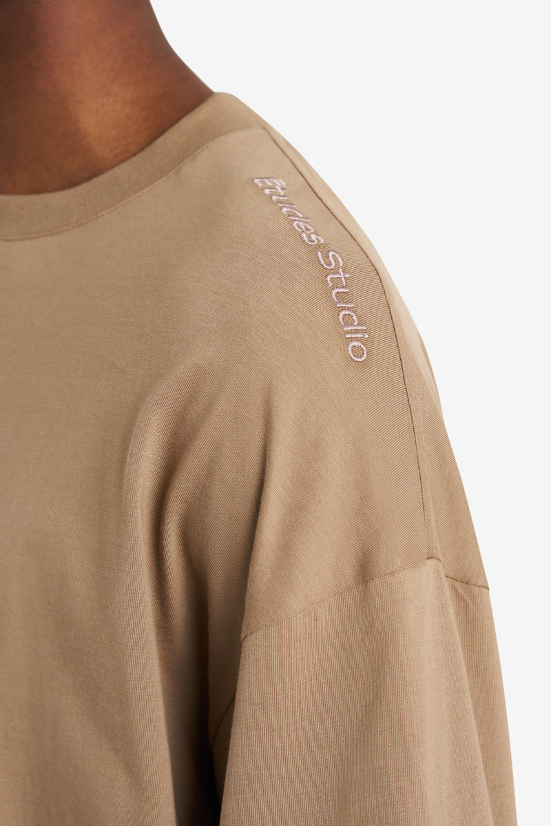 DOUBLE SLEEVES TEE SHIRT TAN BRONZAGE 4